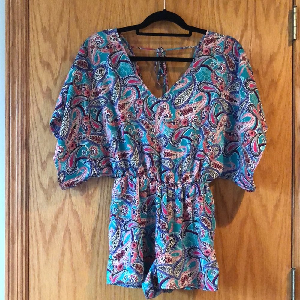 Patterned Romper